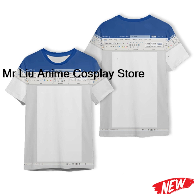 3D Printing Software - Camiseta 3D Creativa con Patrón de