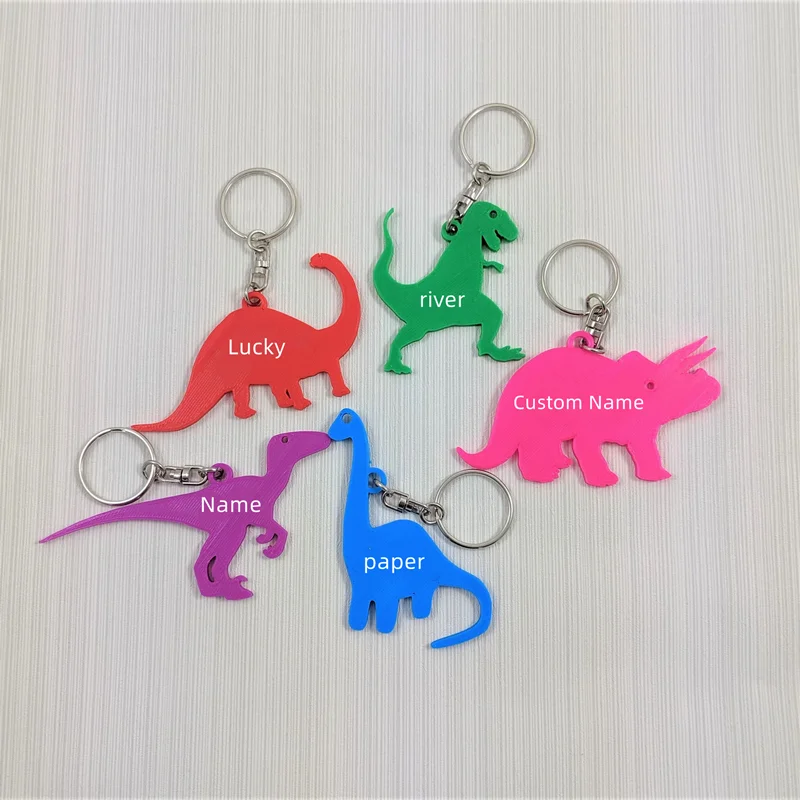 3D Printing Metal - Llaveros Personalizados con Nombre, Diseño de