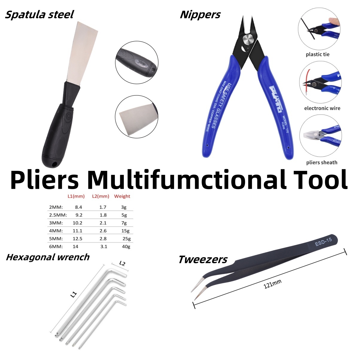 Print Removal Spatula - 1 ud. Espátula de extracción para