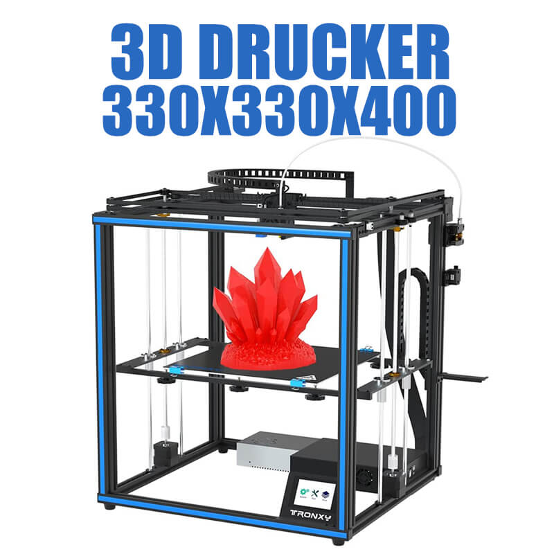 3D Printing Software - Tronxy-impresora 3D X5SA, tamaño de impresión