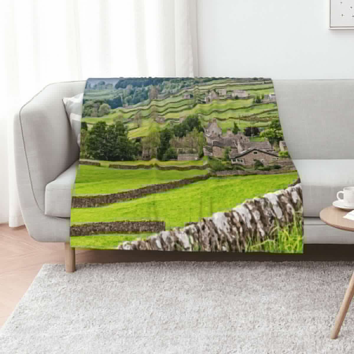 3D Printing Yorkshire - Manta decorativa Gunnerside Yorkshire, mantas lindas