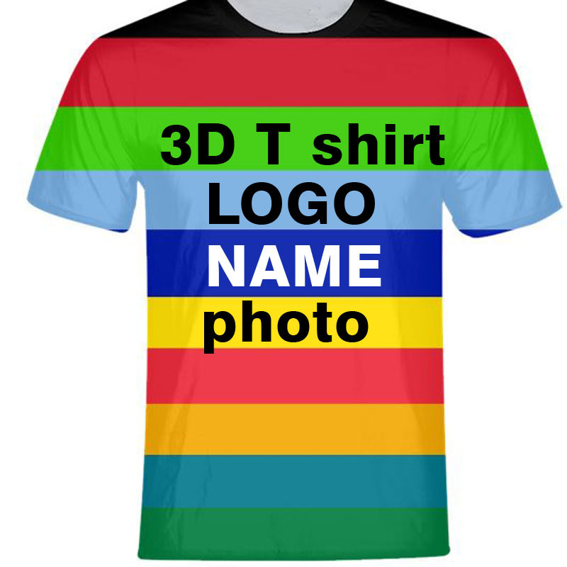 3D Printing Logo - Camiseta juvenil en 3D para hombre,