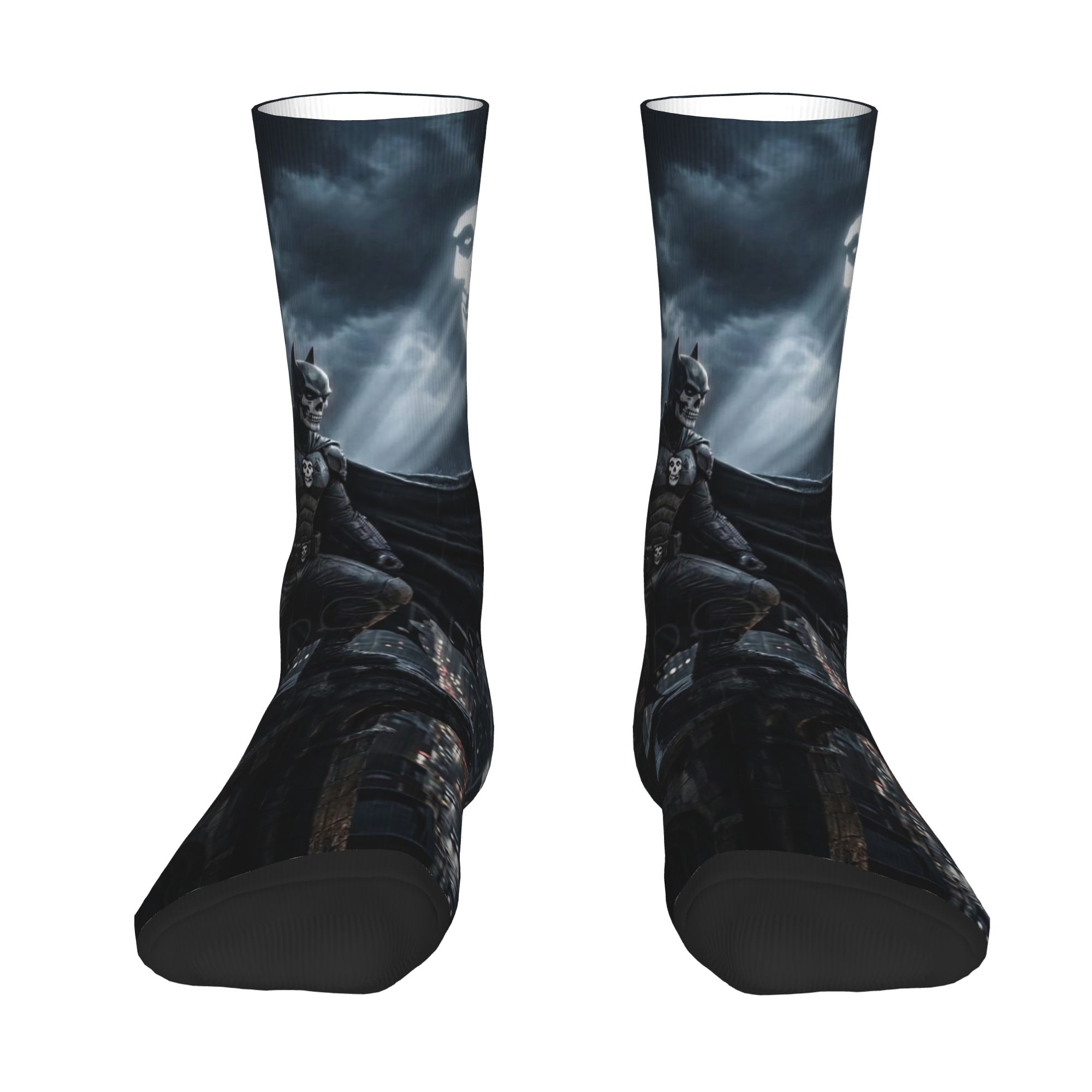 3D Printing Metal - Calcetines Personalizados Divertidos de Rock Punk