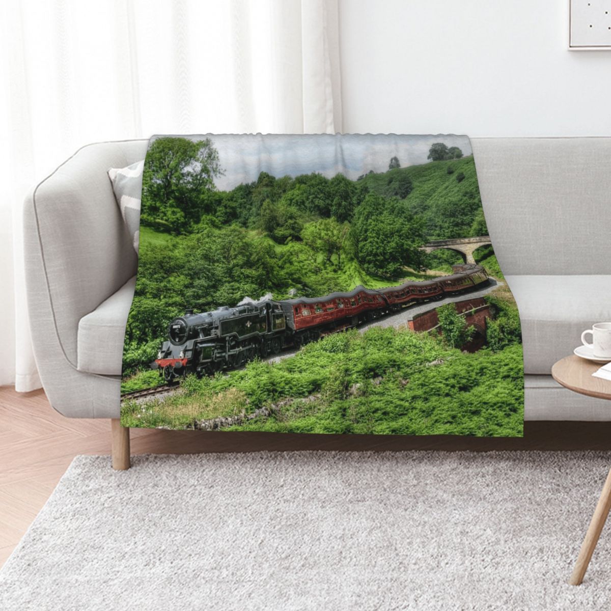 3D Printing Yorkshire - Manta decorativa North Yorkshire Moors Railway,