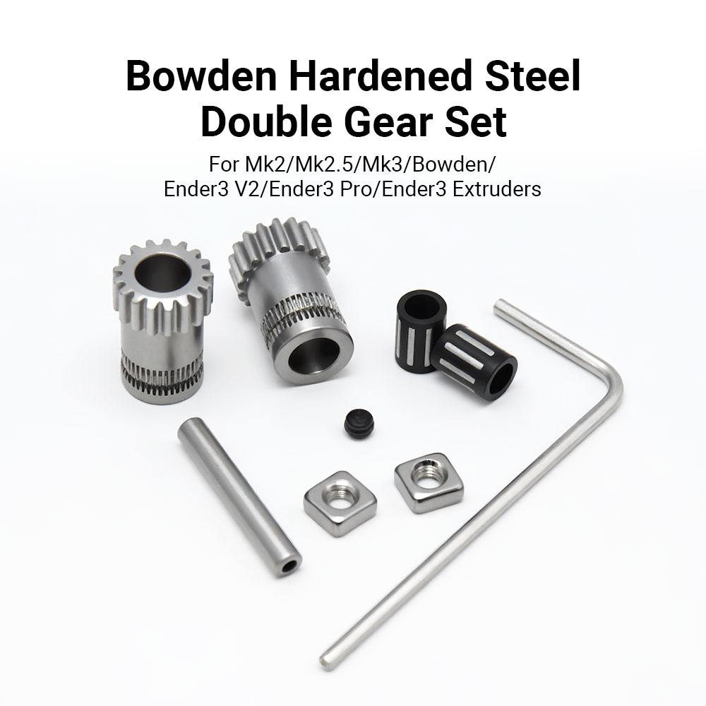 Ender 3 Upgrade Kit - Juego de Engranajes de Doble Accionamiento