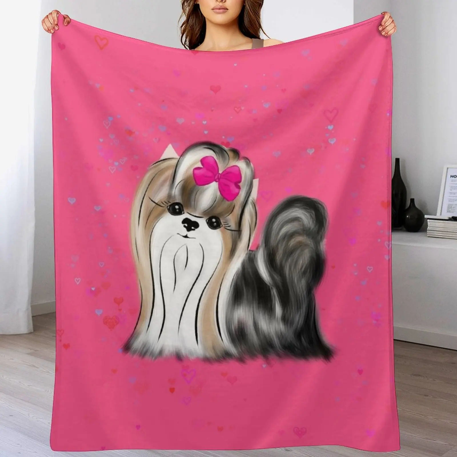 3D Printing Yorkshire - Manta Biewer Yorkshire Terrier, elegante y