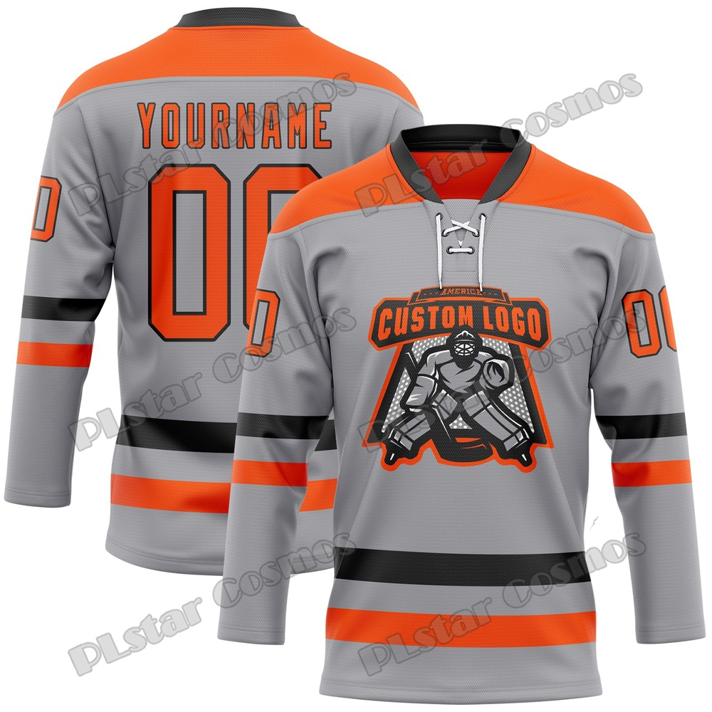 Camiseta de Hockey para Hombre - 3D Printing Logo reseña y precio