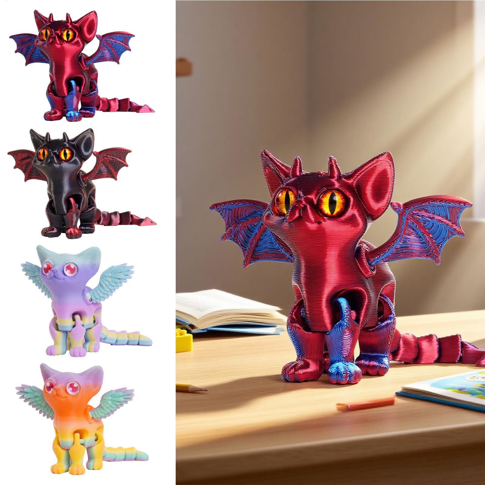 Figura de Gato Impresa en 3D,  - 3D Printing Joint reseña y precio