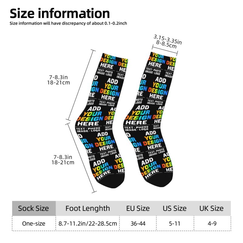 Calcetines Personalizados para - 3D Printing Logo reseña y precio