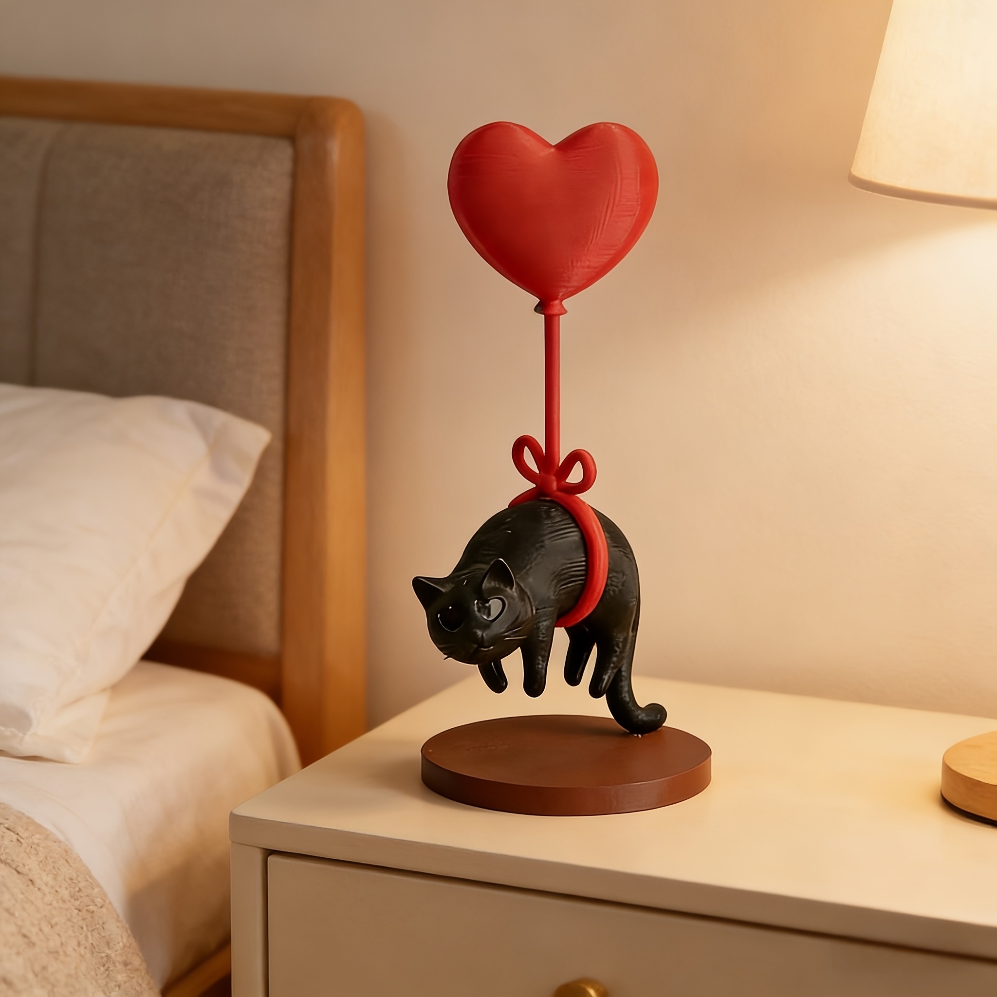 Gato Flotante con Globo de Cor - 3D Printing House reseña y precio