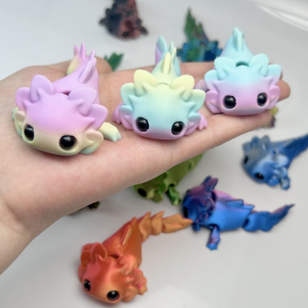 Figuras de Salamandra Impresas - 3D Printing App reseña y precio