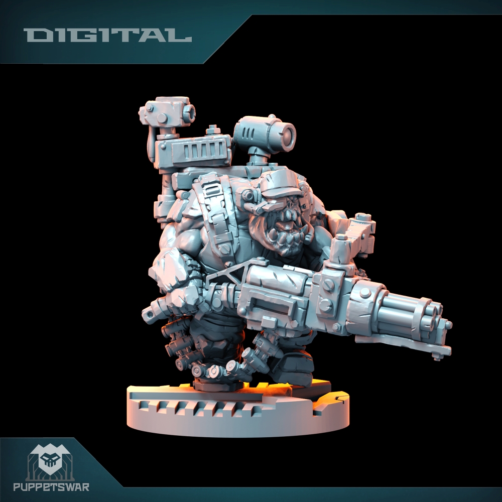 Orc Ultimate Badasses Squad, F - 3D Printing App reseña y precio