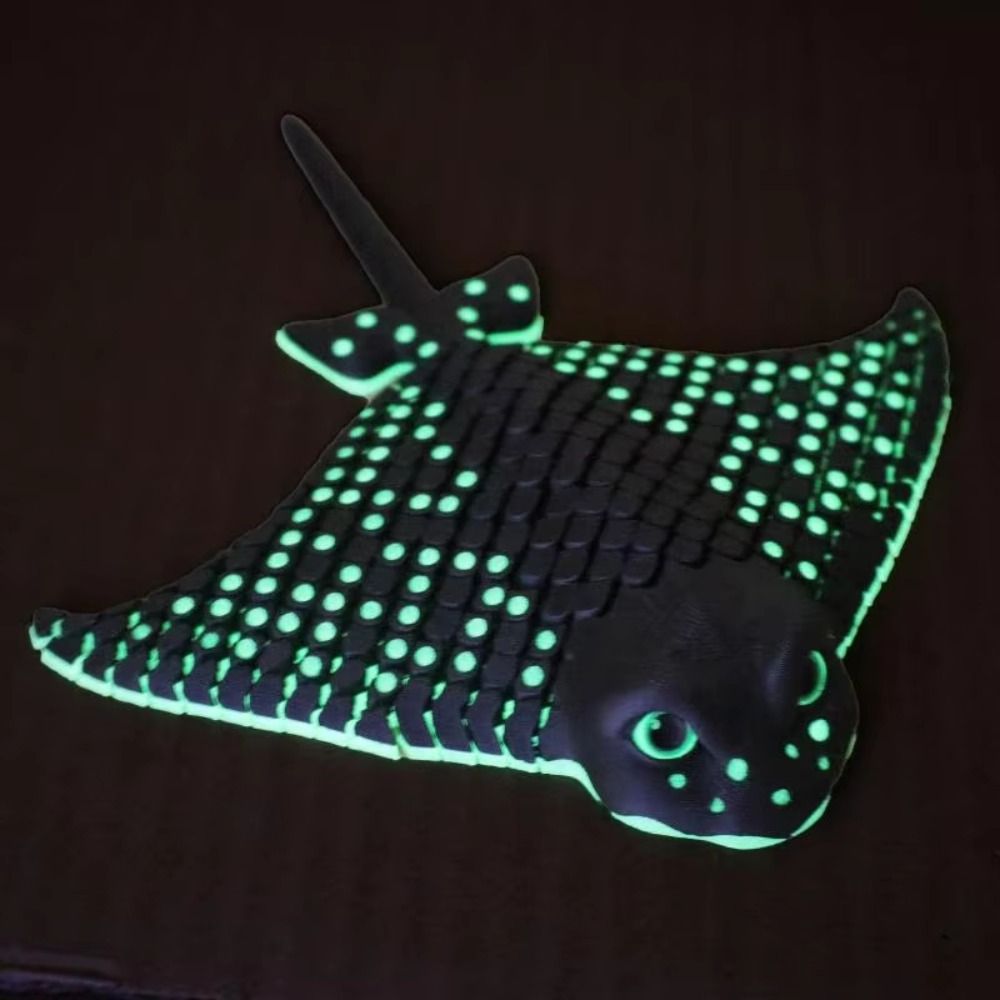 Figura de Mantarraya Impresa e - 3D Printing Room reseña y precio