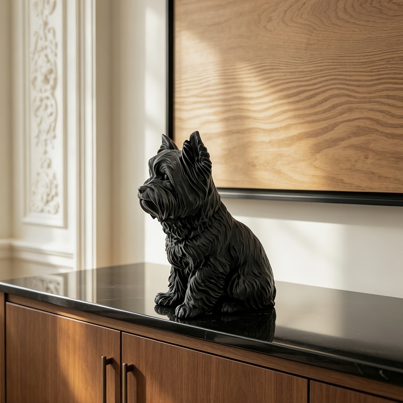 Estatua de Yorkshire Terrier i - 3D Printing Yorkshire reseña y precio