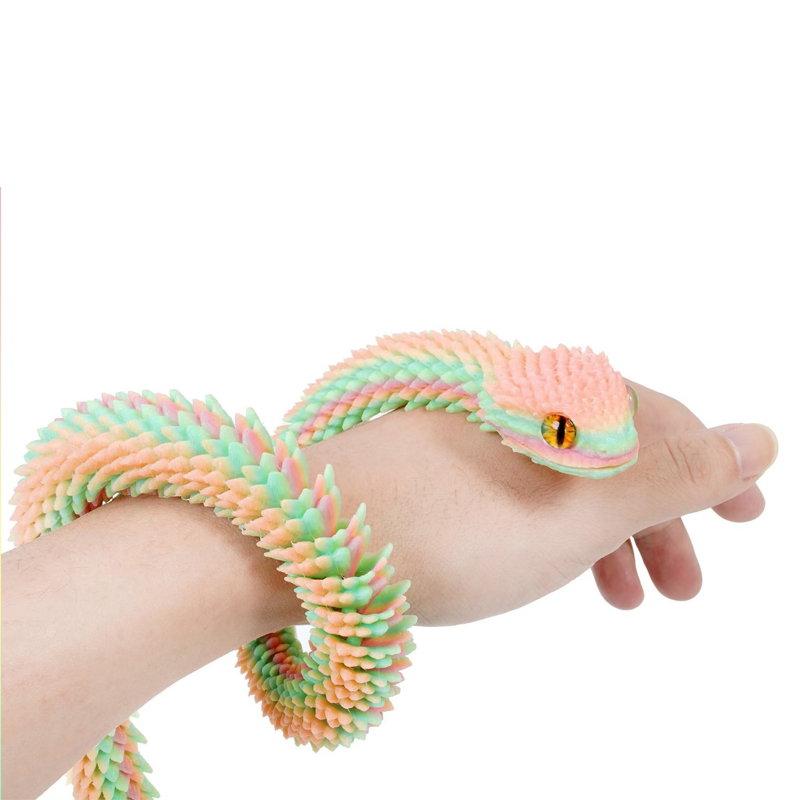 Serpiente impresa en 3D, jugue - 3D Printing Joint reseña y precio