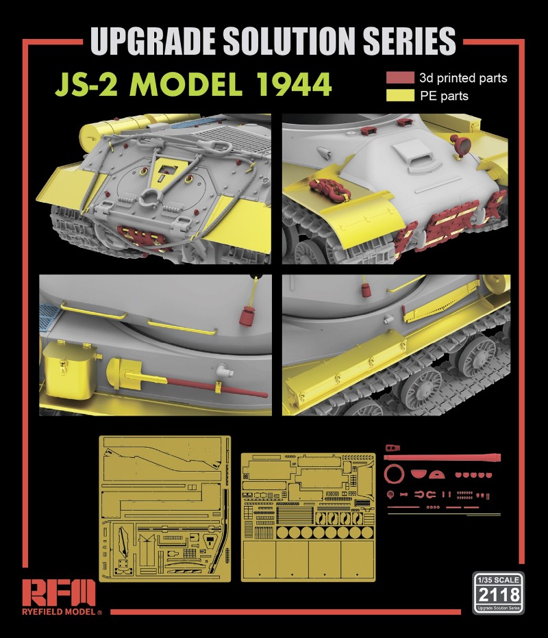RYE FIELD RM2118 1/35 Serie de - 3D Printing Metal reseña y precio